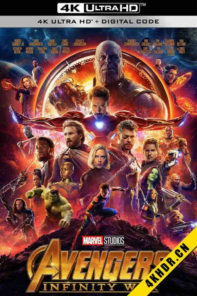 复仇者联盟3：无限战争IMAX满屏版 Avengers: Infinity War 2018 复仇者联盟3：无限之战(港)/复仇者联盟：无限之战(台)/复仇者联盟3：无尽之战 美国 8.1-bluray